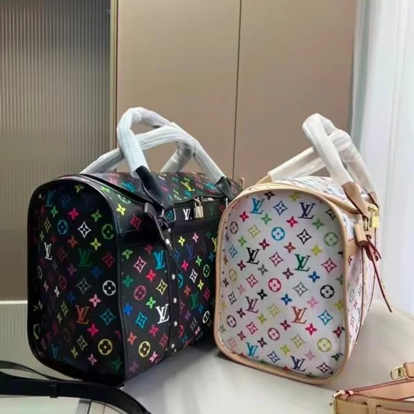 LOULA two-color pet airline carrying bag