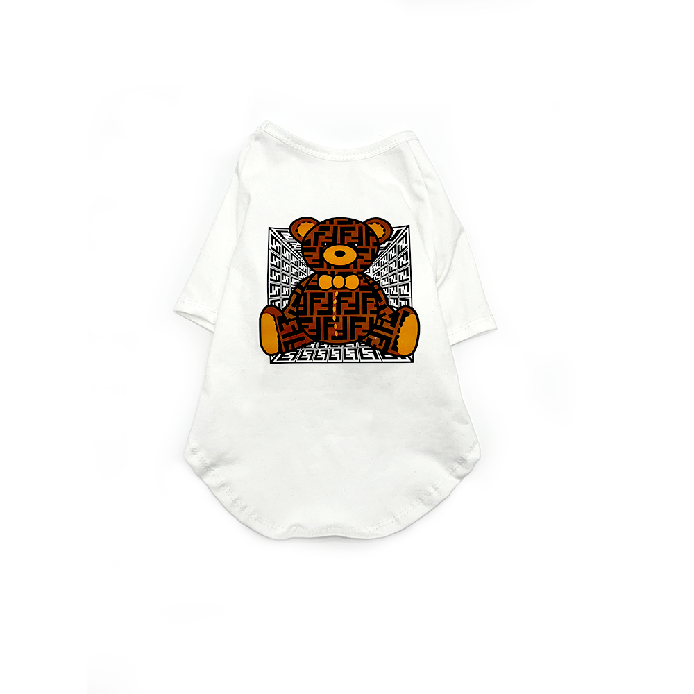 Luxury full print pet bear T-shirt