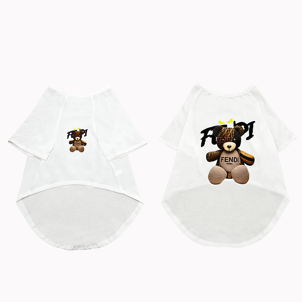 Double LOGO Luxury Bear T-shirt