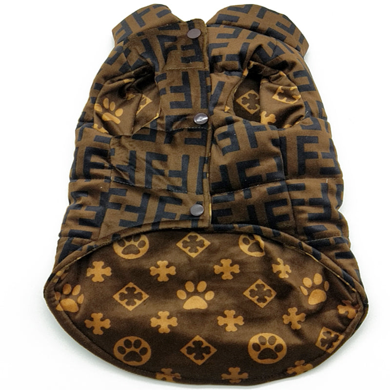 F-D Luxury Design Dog Jacket