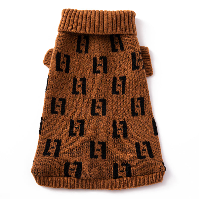 F-D luxury design dog Pet sweater