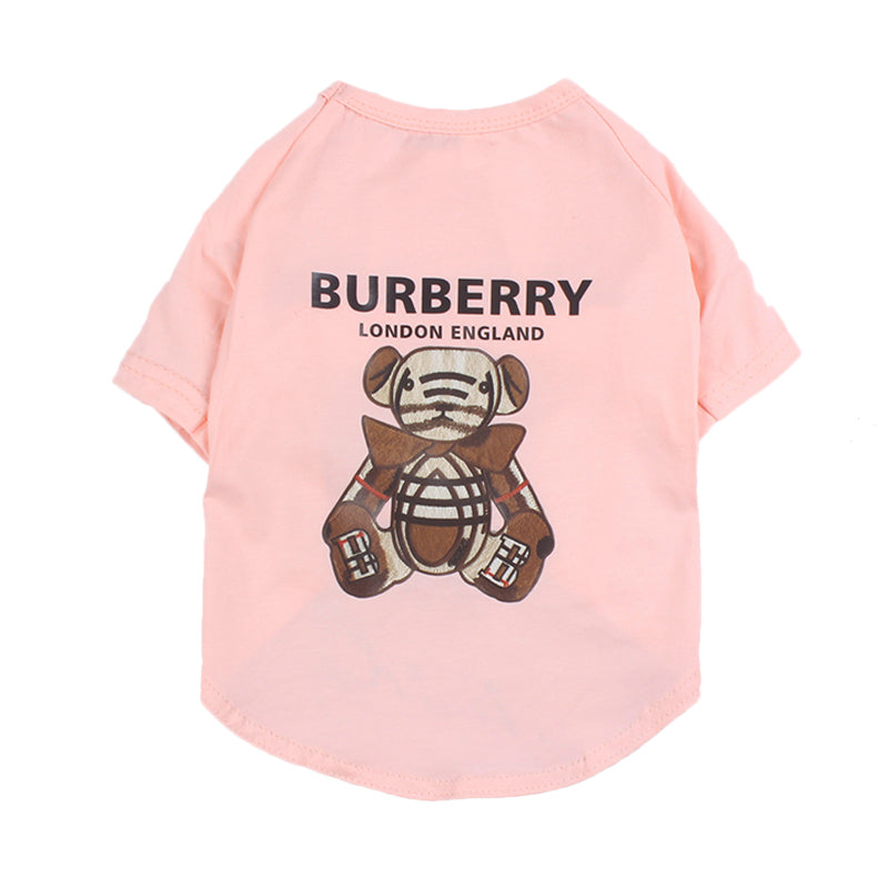 B-B luxury design pet dog T-shirt