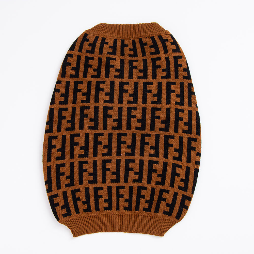 F-F Luxury Design Pet Dog Sweater