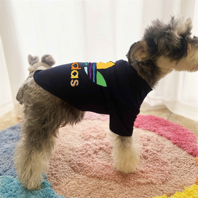 A-D luxury design pet dog T-shirt