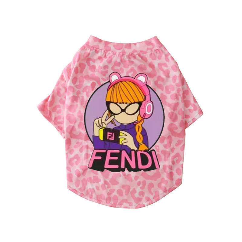 F-D luxury design pet dog T-shirt