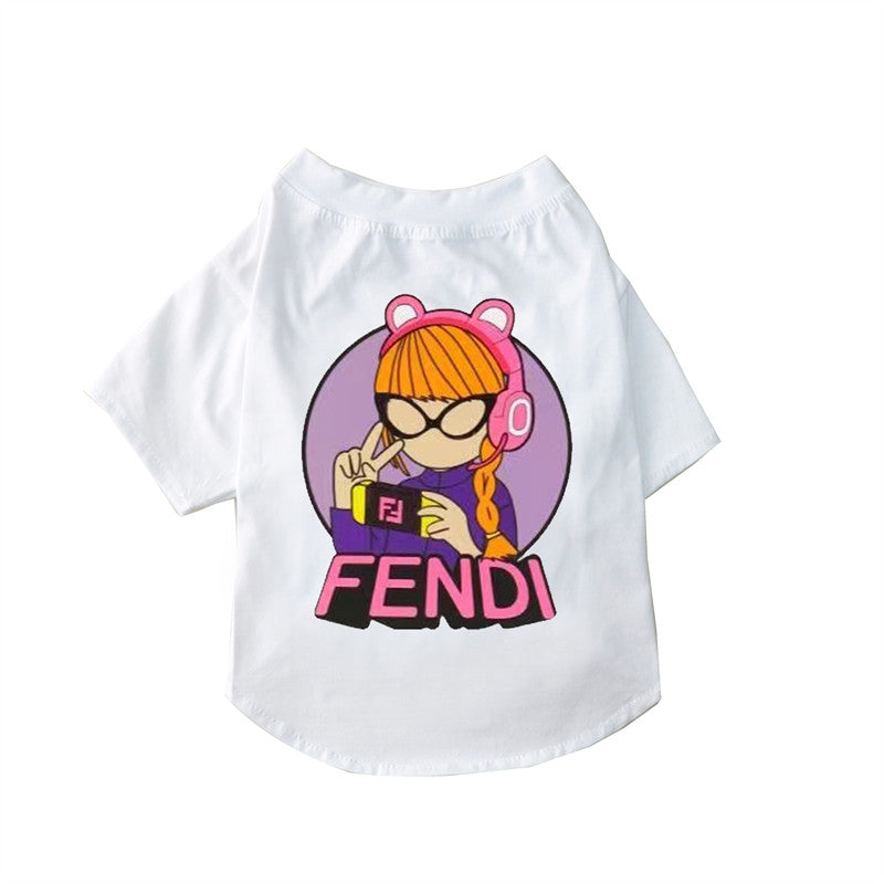 F-D luxury design pet dog T-shirt