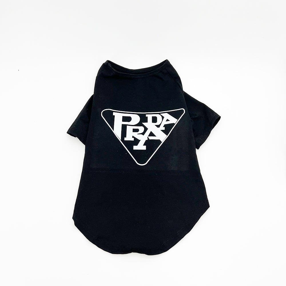 P triangle hardware logo pet T-shirt