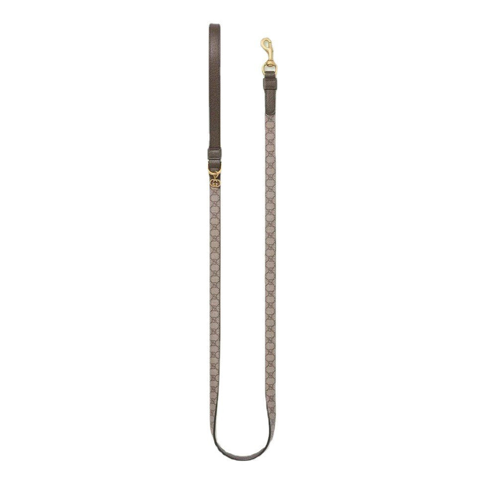 Goochi Monogram Pouch, Harness & Leash