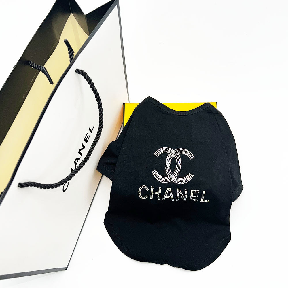 C Style Luxury Rhinestone Pet T-Shirt