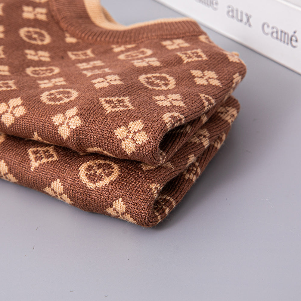 L-V luxury design dog Pet sweater