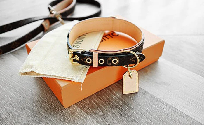 LL Designer Luxury Dog Collar Set