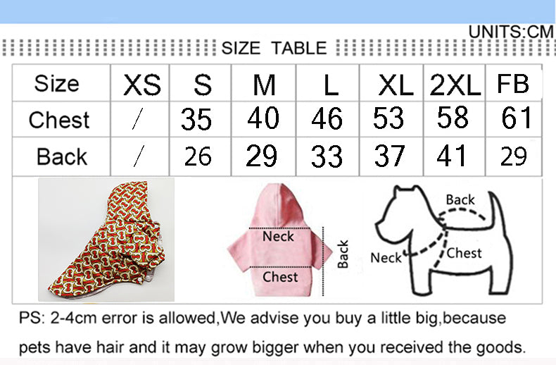 Luxury Design Dog Jacket