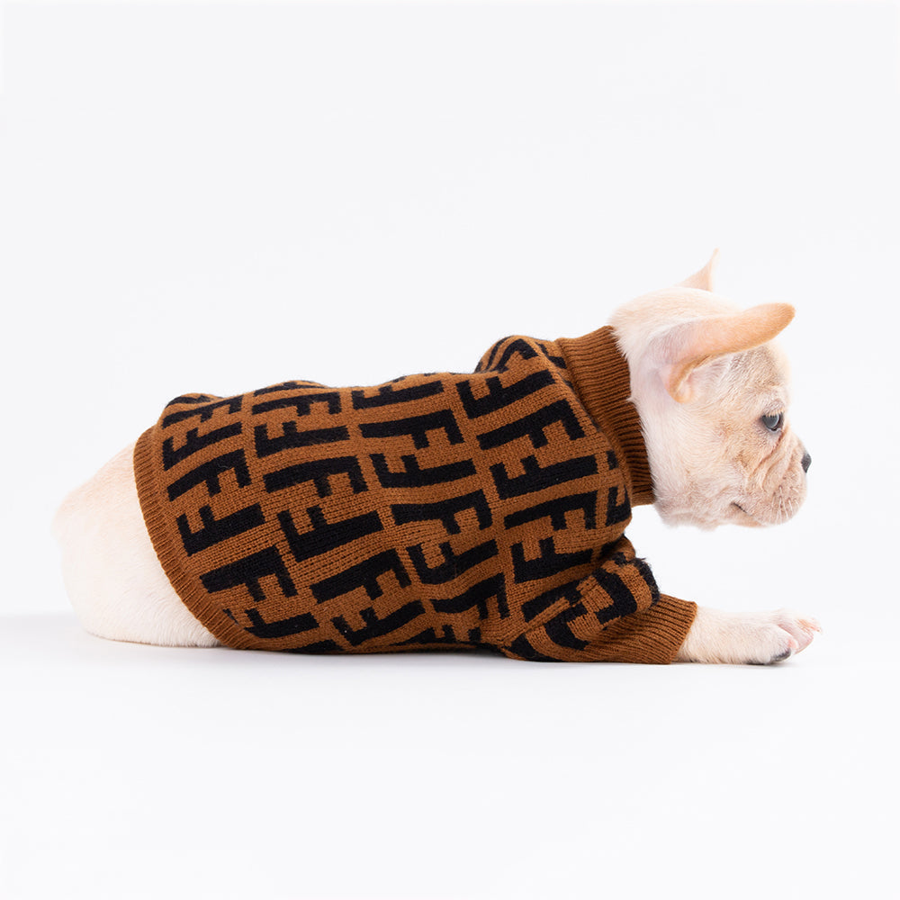 F-F Luxury Design Pet Dog Sweater
