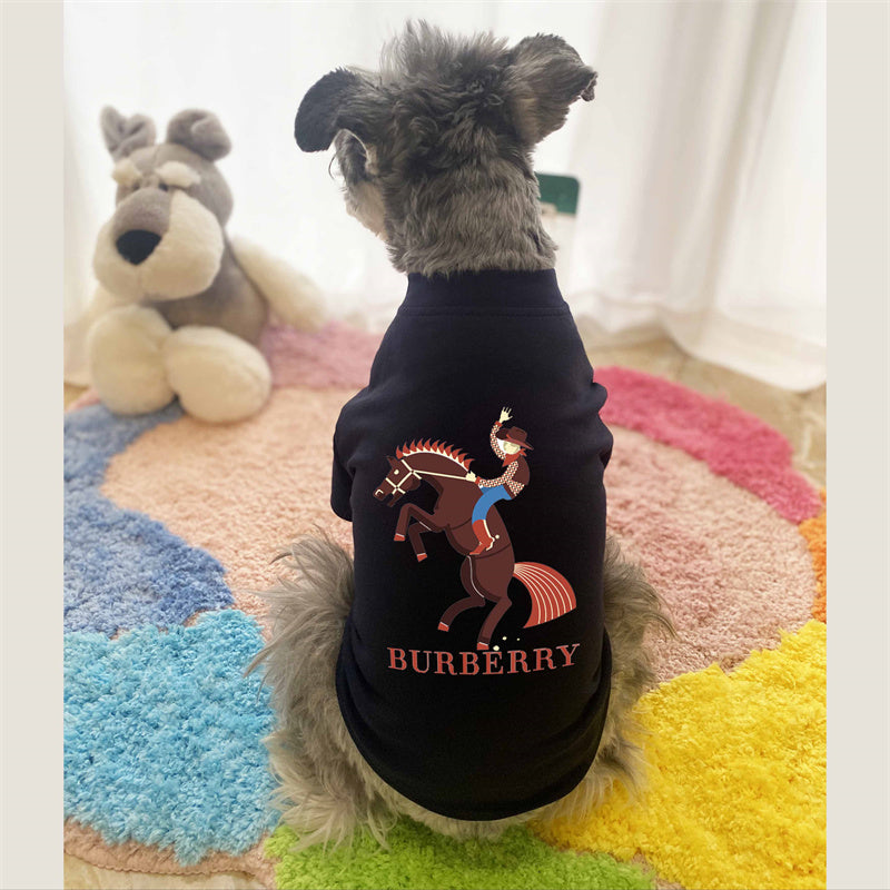 B-B luxury design pet dog T-shirt