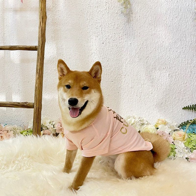 TNF-Luxury design pet dog T-shirt