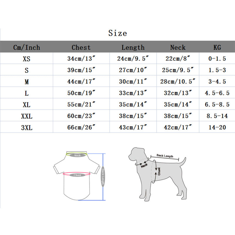 Funny pet vest T-shirt