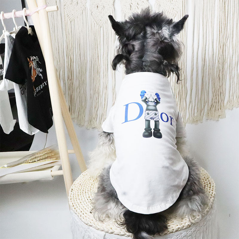D Summer Pet Dog Vest T-Shirt