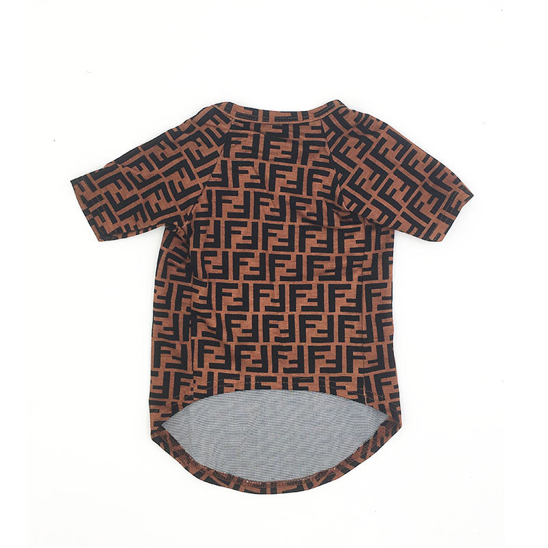 F-D luxury design pet dog T-shirt