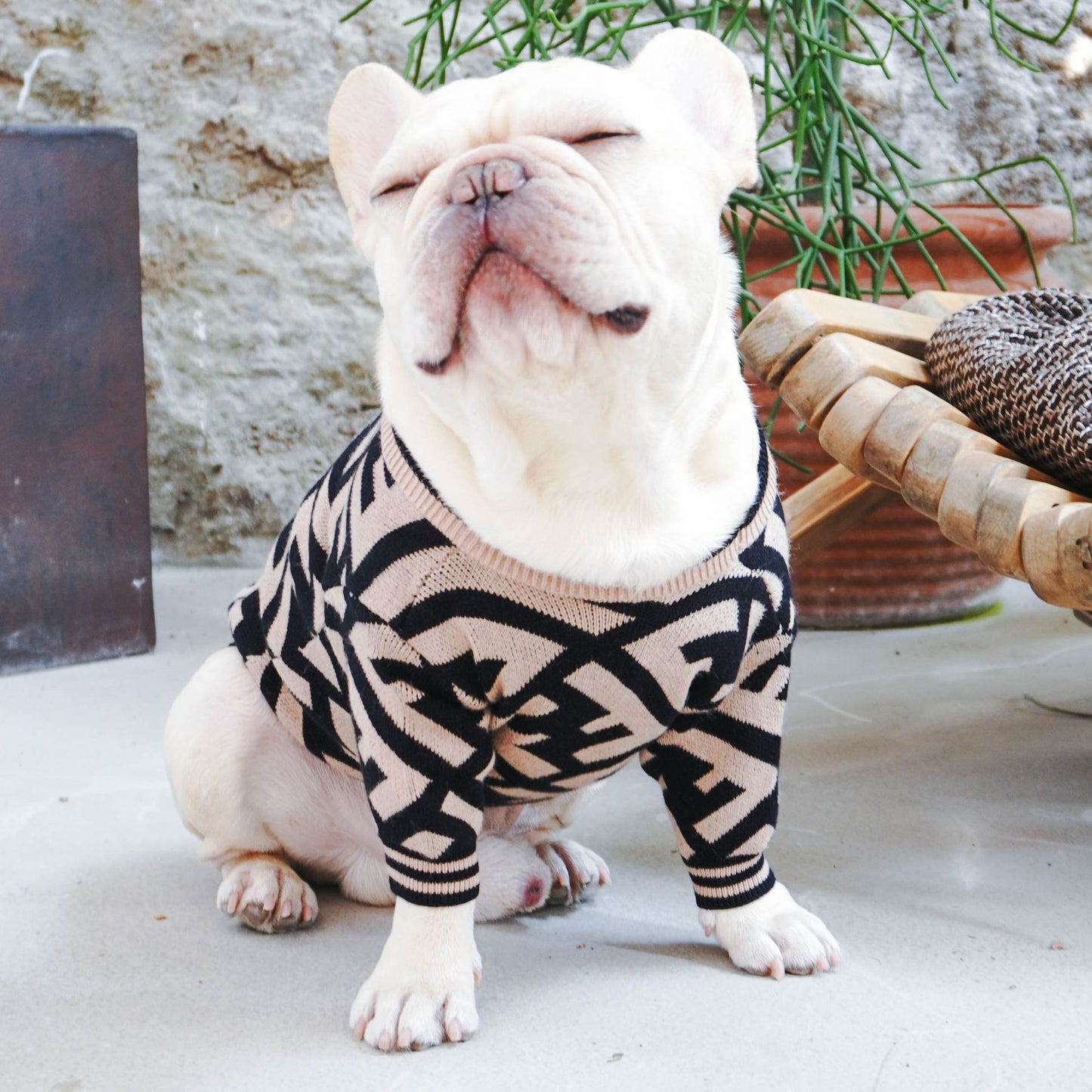 F-F Luxury Design Pet Dog Sweater