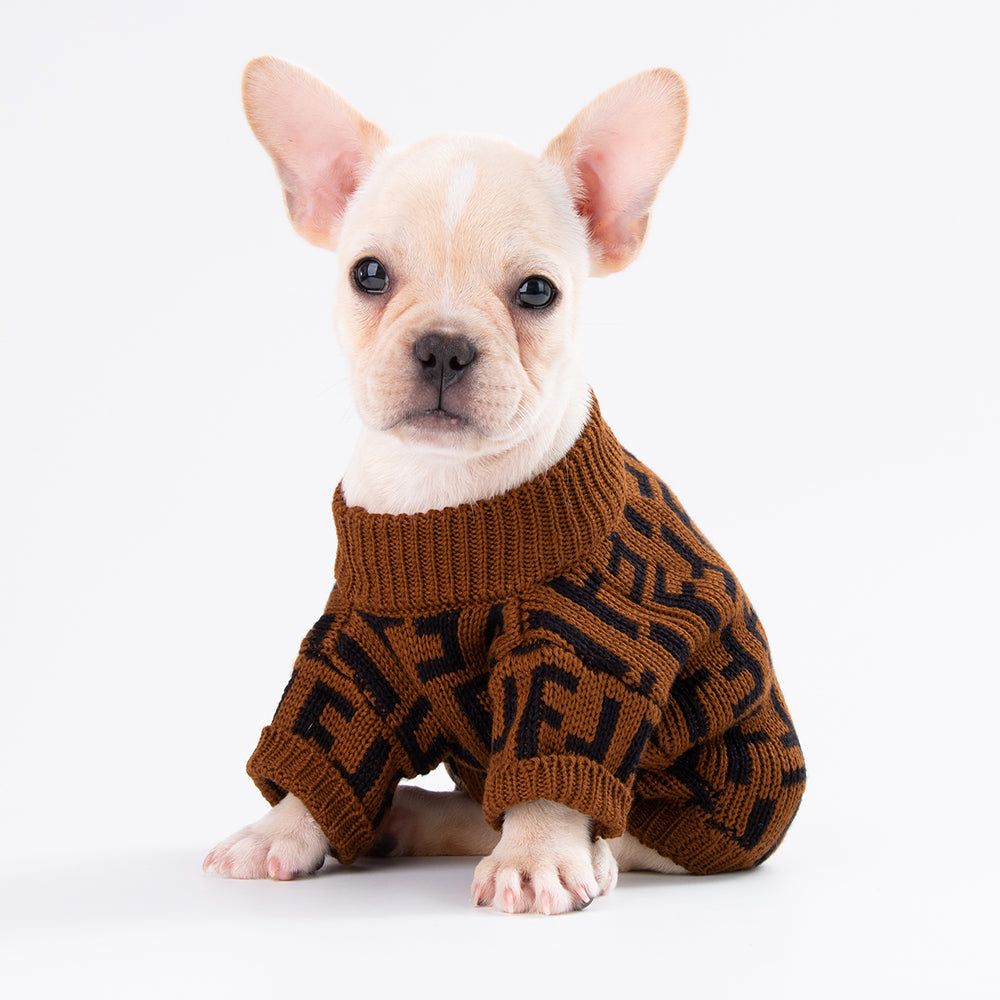 F-F Luxury Design Pet Dog Sweater