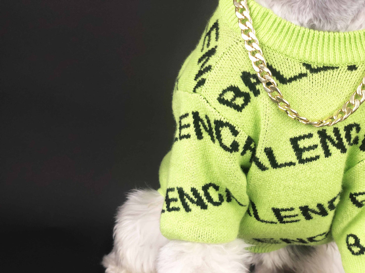 Balenga Luxury Design Pet Dog Sweater