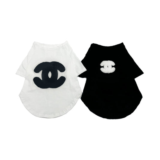C Furry Dog Logo T-shirt