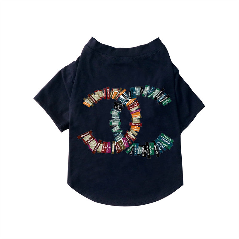 luxury design pet dog T-shirt