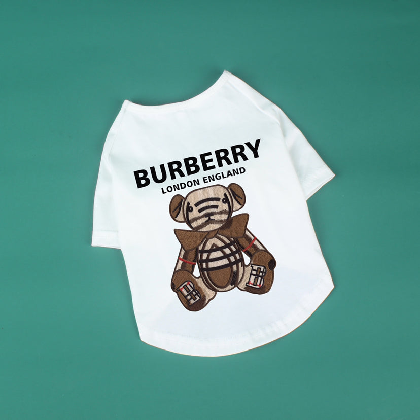 B-B luxury design pet dog T-shirt