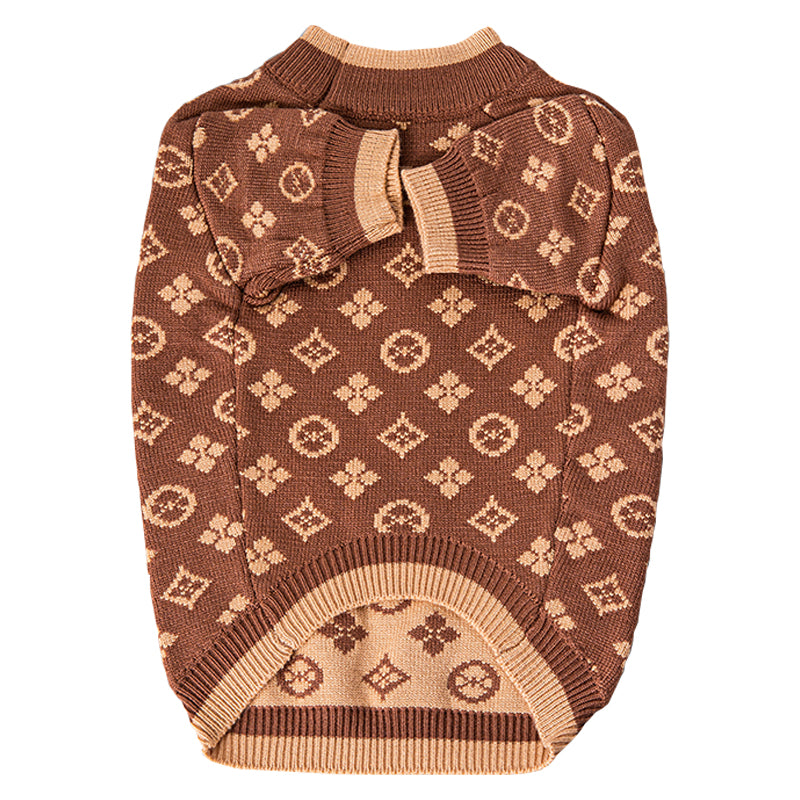 L-V luxury design dog Pet sweater