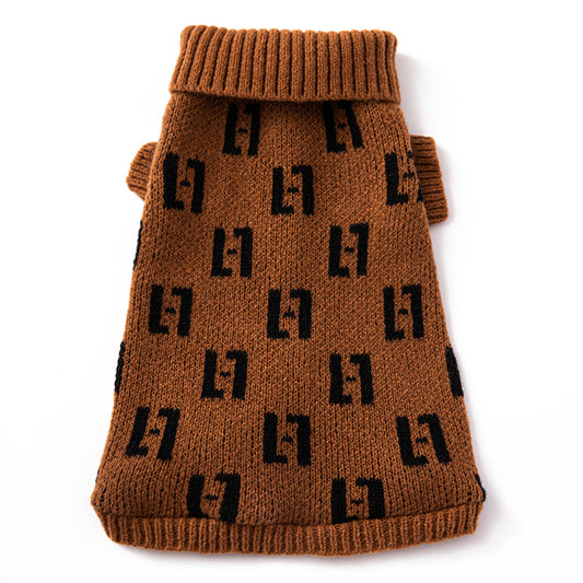 F-D luxury design dog Pet sweater