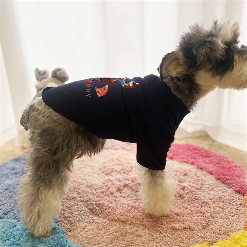 B-B luxury design pet dog T-shirt