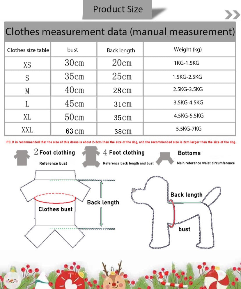 P-D Luxury Design Pet Dog Dress Clothes