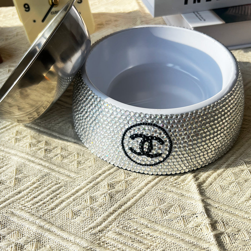 Chewnel Diamond Luxury Dog Bowl