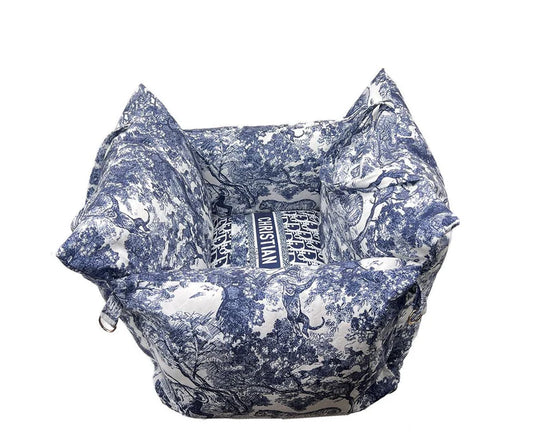 DIOARA Blue Designer Jungle Pet Kennel