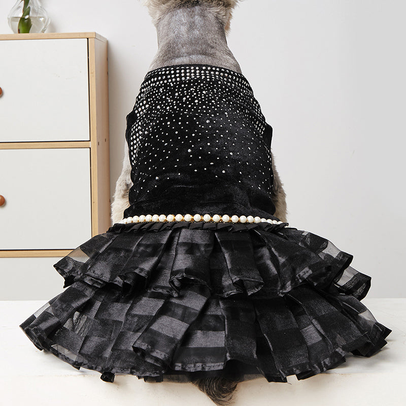 Luxury Design Pet Dog Dress Clothes