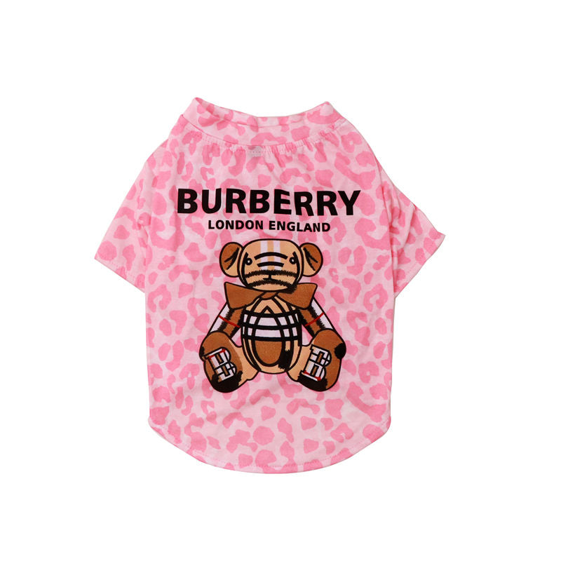 B-B luxury Design pet dog T-shirt