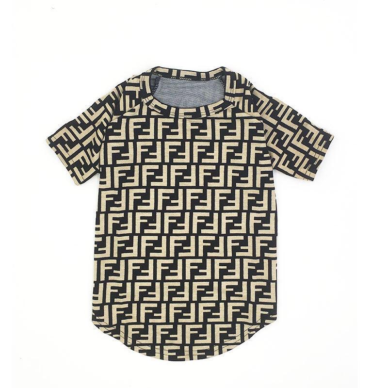 F-D luxury design pet dog T-shirt