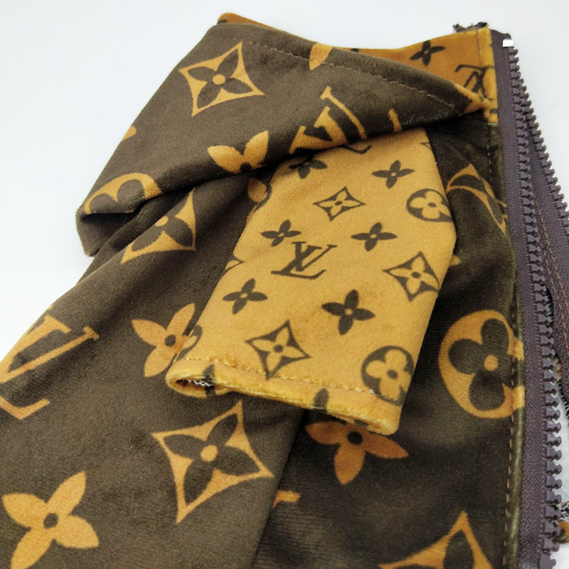Luxury design hooded jacket