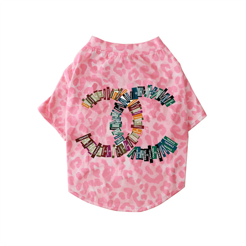 luxury design pet dog T-shirt