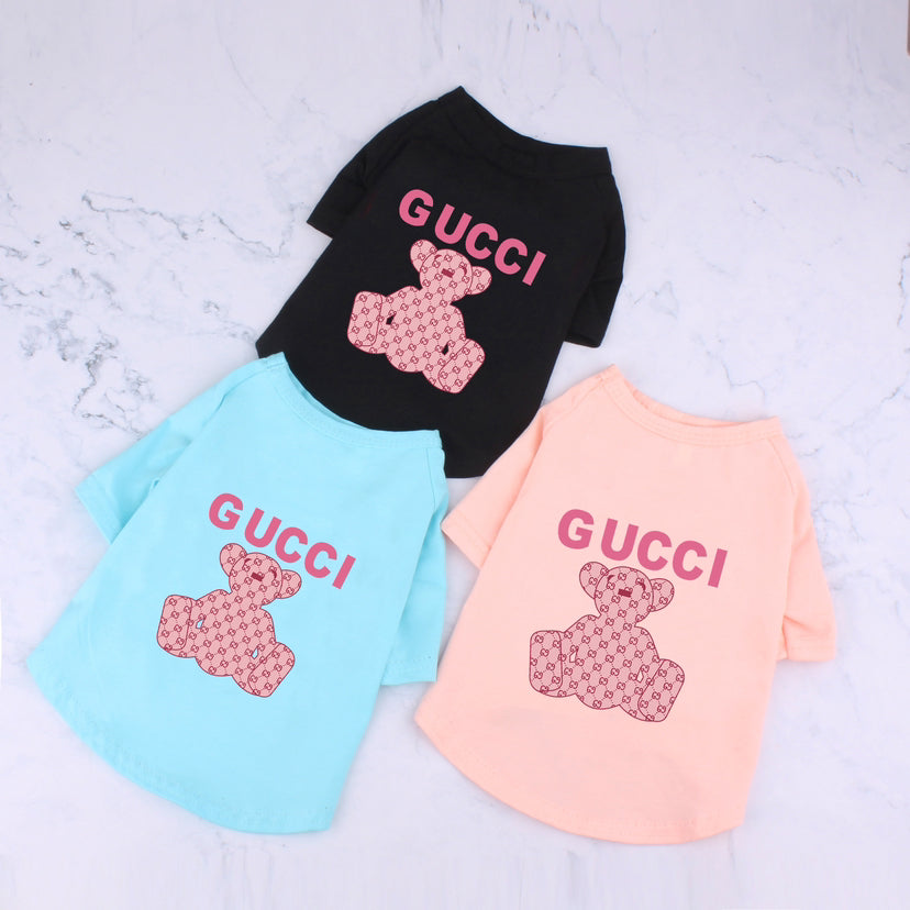 G-G luxury design pet dog T-shirt