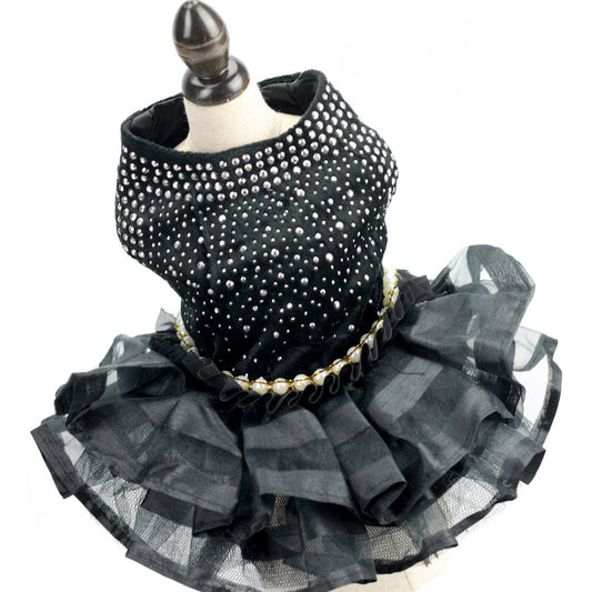 Luxury Design Pet Dog Dress Clothes