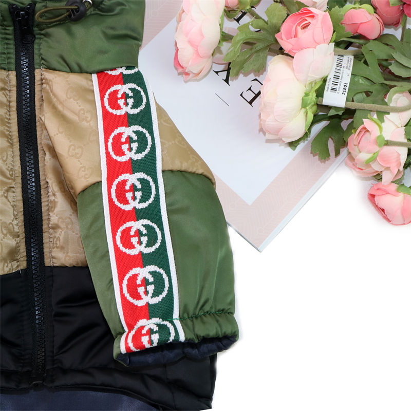 G-G luxury design pet dog jacket clothes