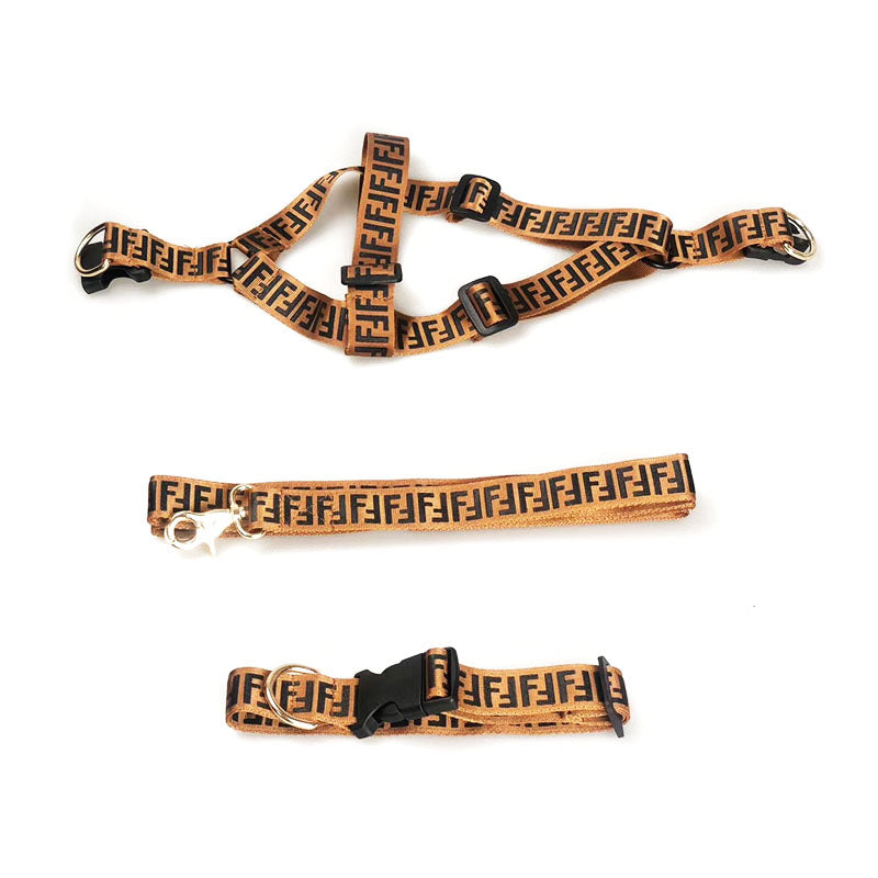 F-D Luxury Design Pet dog Traction rope Leash 3/PCS