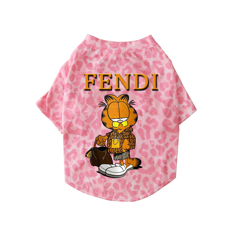 F-D luxury design pet dog T-shirt