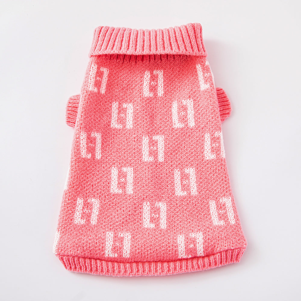 F-D luxury design dog Pet sweater