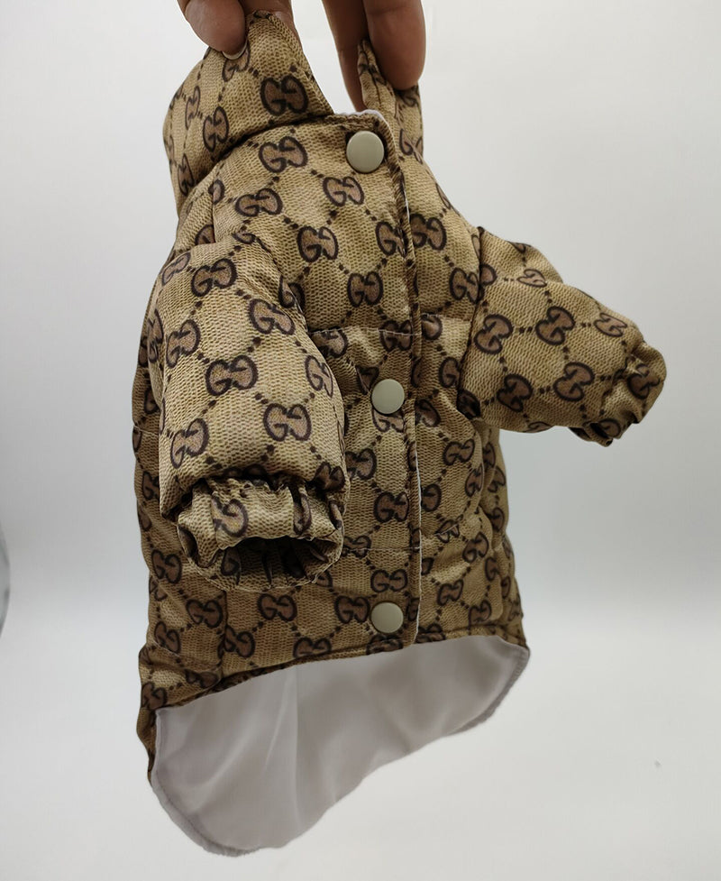 G-G luxury design pet dog jacket clothes