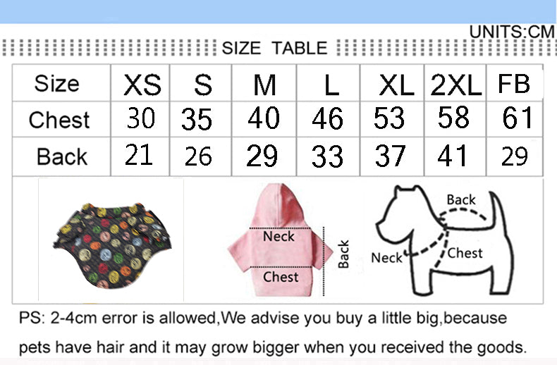 L-V Luxury Design Dog Jacket