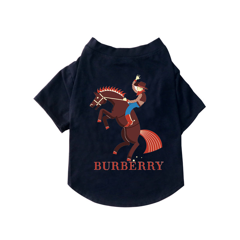 B-B luxury design pet dog T-shirt