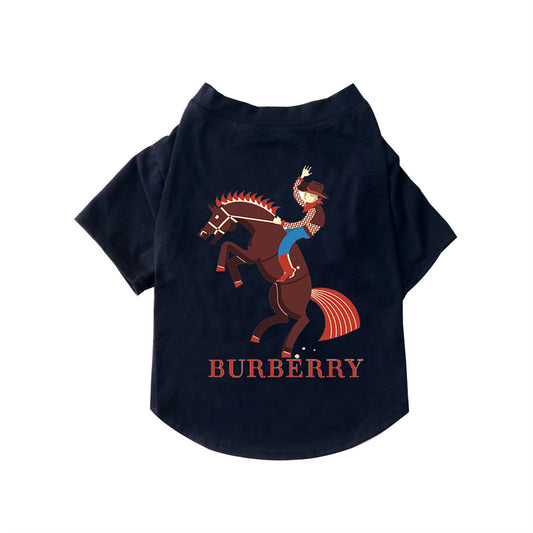 B-B luxury design pet dog T-shirt