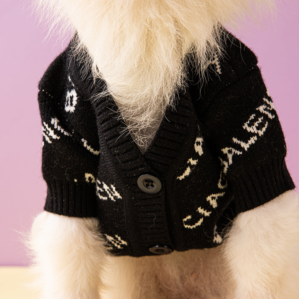B-A luxury design pet dog sweater